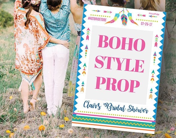 Boho Style Social Media Photo Prop Boho Style Social Media Photo Prop