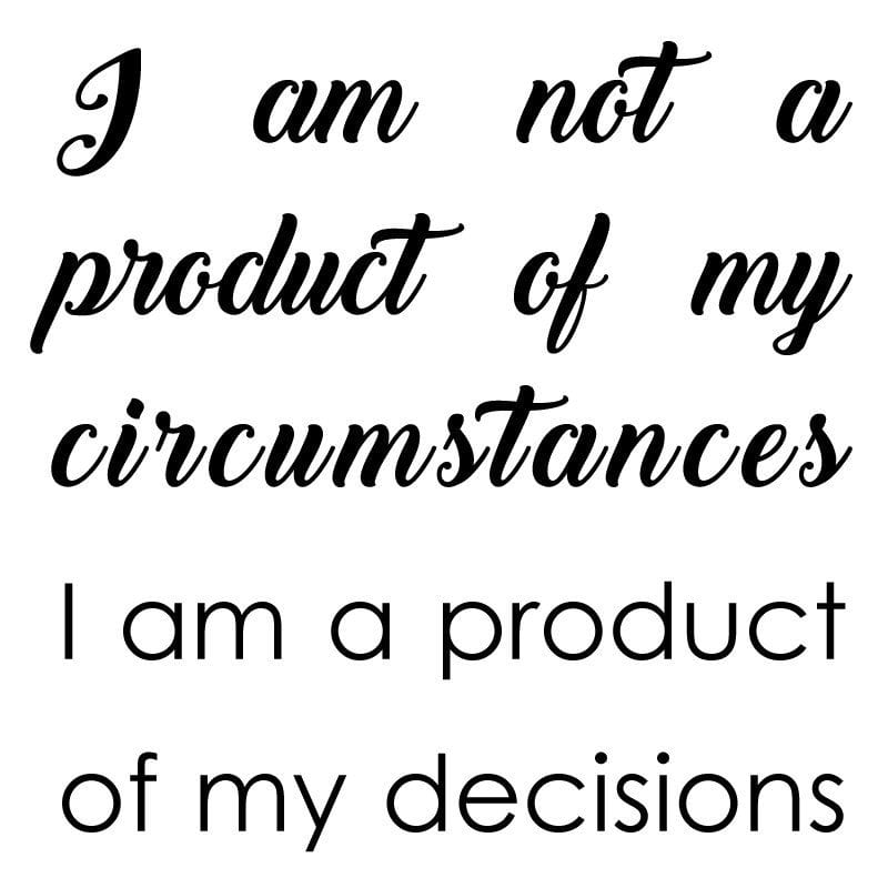 not a product of my circumstances custom printed motivational quotes on canvas wall art wall decor inspirational inspi 5d147496 I Am a Product of My Decisions Motivational Canvas I Am a Product of My Decisions Motivational Canvas