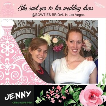 Bridal Store Photo Prop 