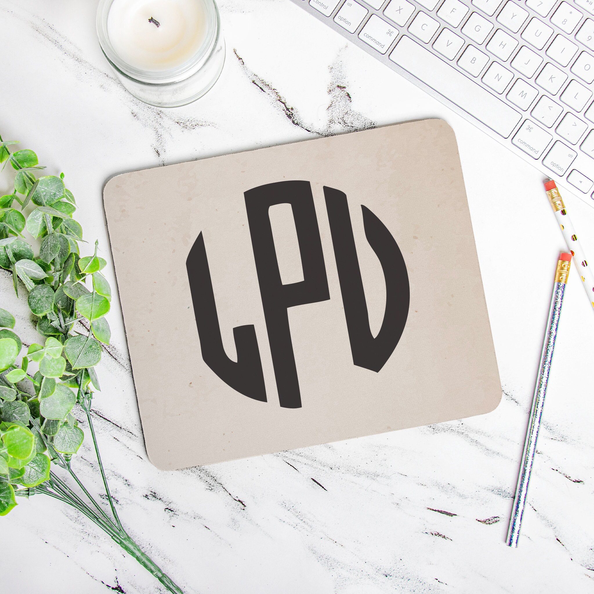 61c1801f Monogram Mouse Pad Monogram Mouse Pad