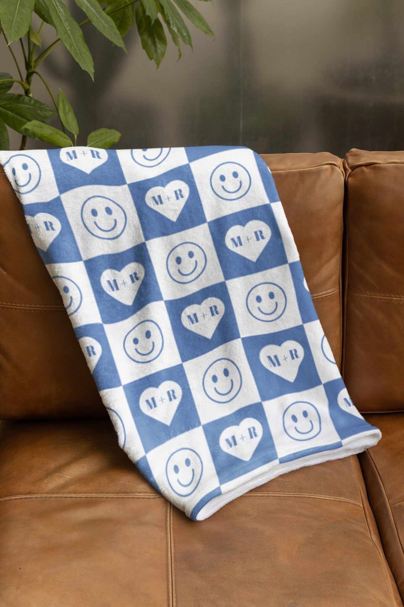 65a249561de30907302a6dda 1 scaled Personalized Valentine's Day Blanket, Make my Heart Smile and Heart Blanket, Checkered Smiling Face Blanket, All Smiles Custom Blanket Personalized Valentine's Day Blanket, Make my Heart Smile and Heart Blanket, Checkered Smiling Face Blanket, All Smiles Custom Blanket